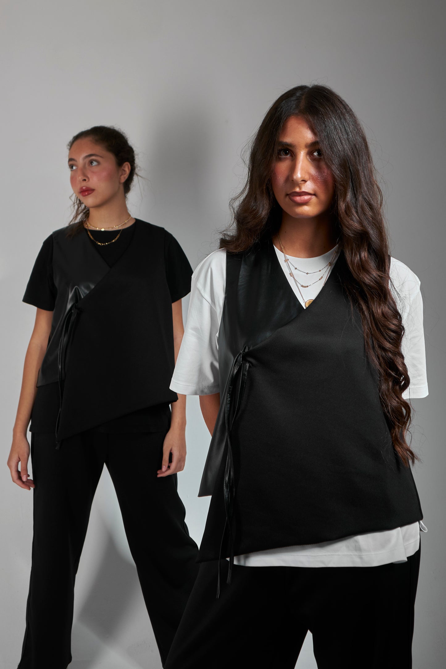 Oversized Asymmetrical Vest