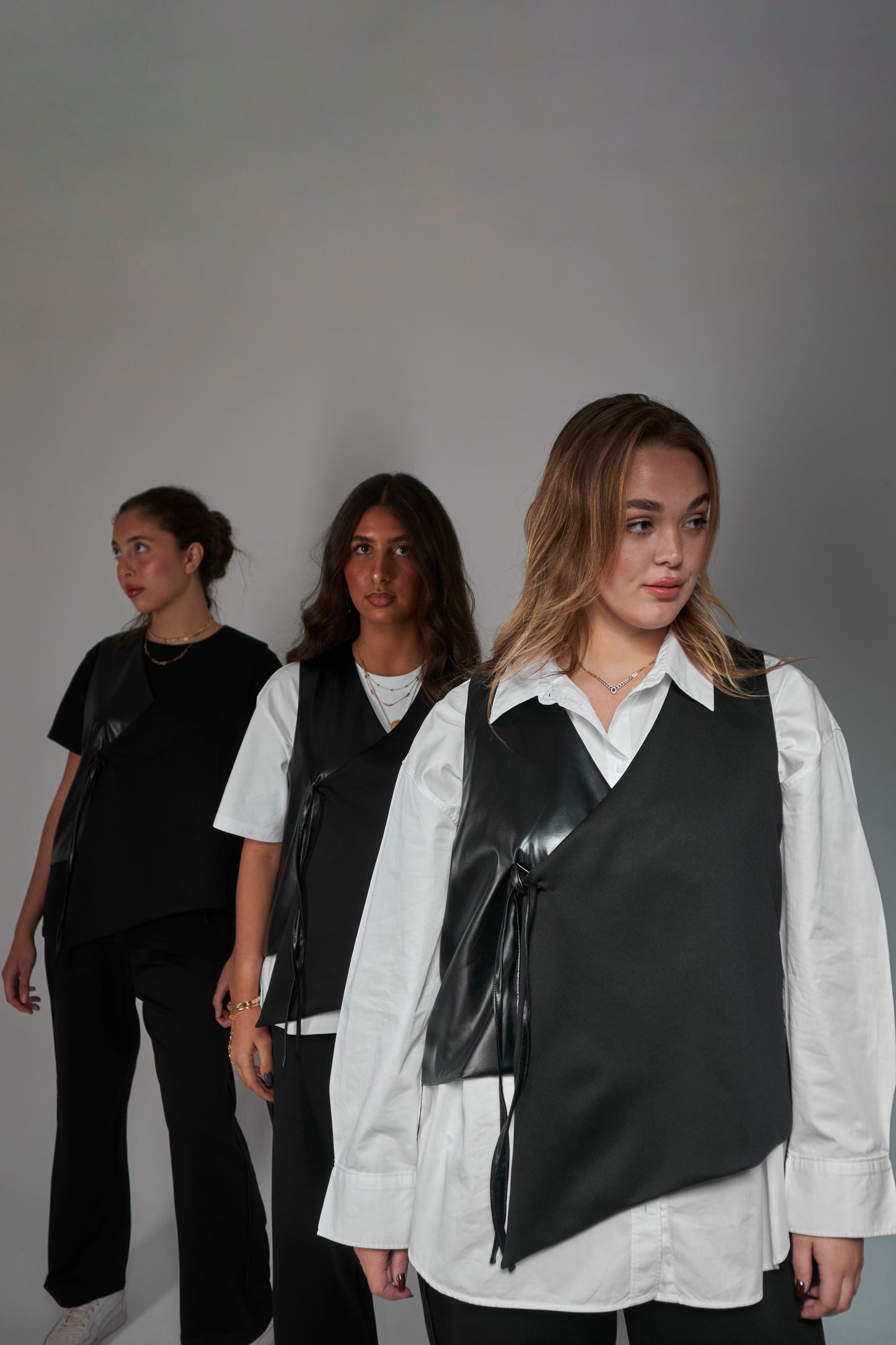 Oversized Asymmetrical Vest