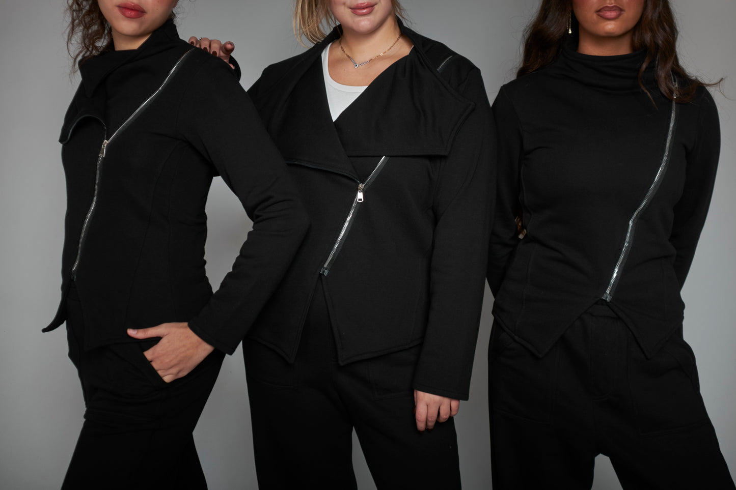 Fitted French Terry Cotton Jacket